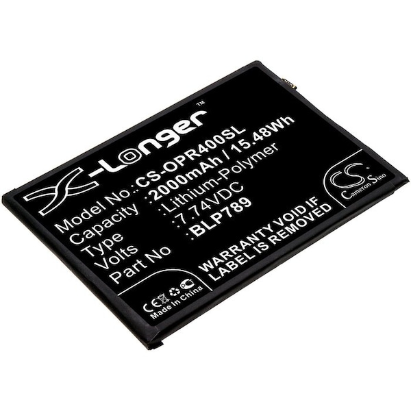 Bsc Preferred Oppo CPH2113 Reno4 5G Mobile Phone Replacement Battery CS-OPR400SL - main